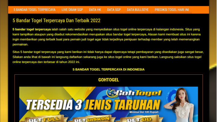 Cara Bermain Bersama Tempat Pasang Togel Online Terpercaya 2022